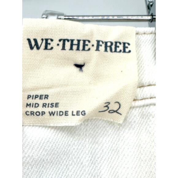 We The Free Piper Crop Wide-Leg Jeans 32 - Picture 8 of 11